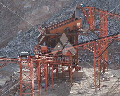 湖南怀化石灰石石料生产线