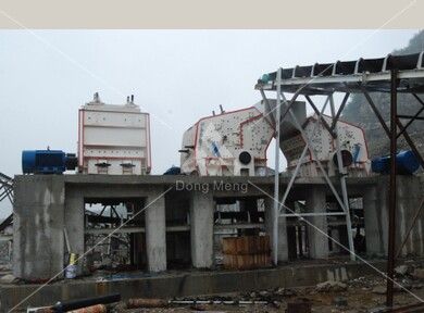 贵州安顺石灰石石料生产线