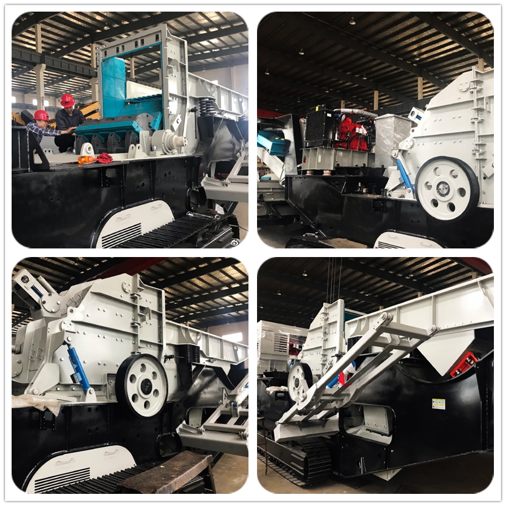 东蒙又一台履带式移动破碎站即将下线【诚招代理】