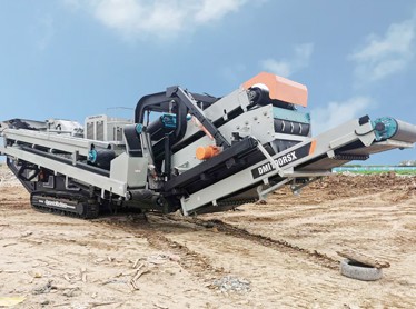 湖北襄阳时产80-100吨建筑垃圾再利用生产线