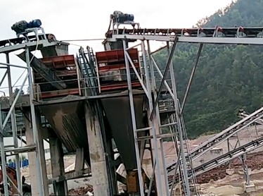 浙江年产50万方长石制砂生产线项目案例