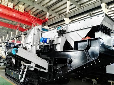 上海闵行时产80-150吨建筑垃圾移动式破碎生产线