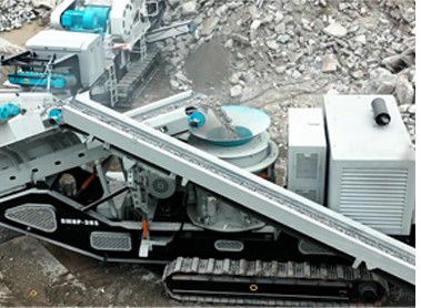 移动圆锥式破碎站