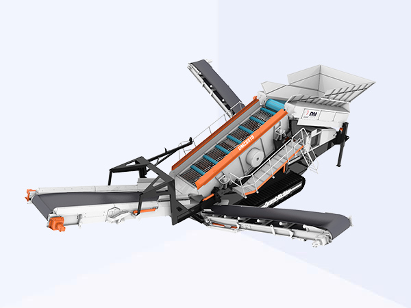 移动重型筛分站