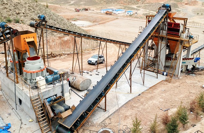 甘肃武威鹅卵石碎石生产线项目