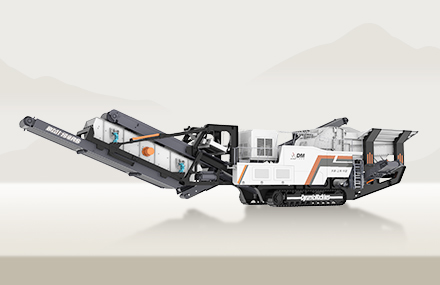 移动反击式破碎站