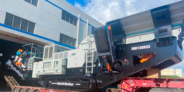 【东蒙快报】火速发货！上海东蒙DMI-100RSX发往客户前方，助力客户砂石骨料项目