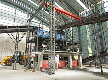 安徽绩溪时产500吨碎石制砂生产线