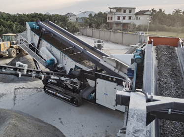 【东蒙案例】海南颚、锥、筛移动站破碎生产线火热投产！