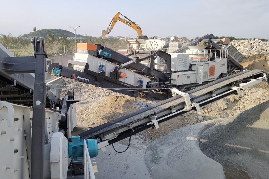 【东蒙案例】海南颚、锥、筛移动站破碎生产线火热投产！